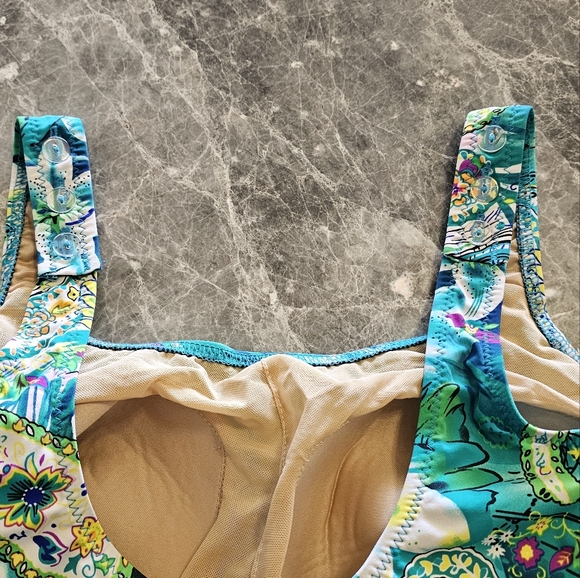 One Piece Tank-Style Swimsuit By T.H.E. SWIMWEAR - Picture 9 of 11